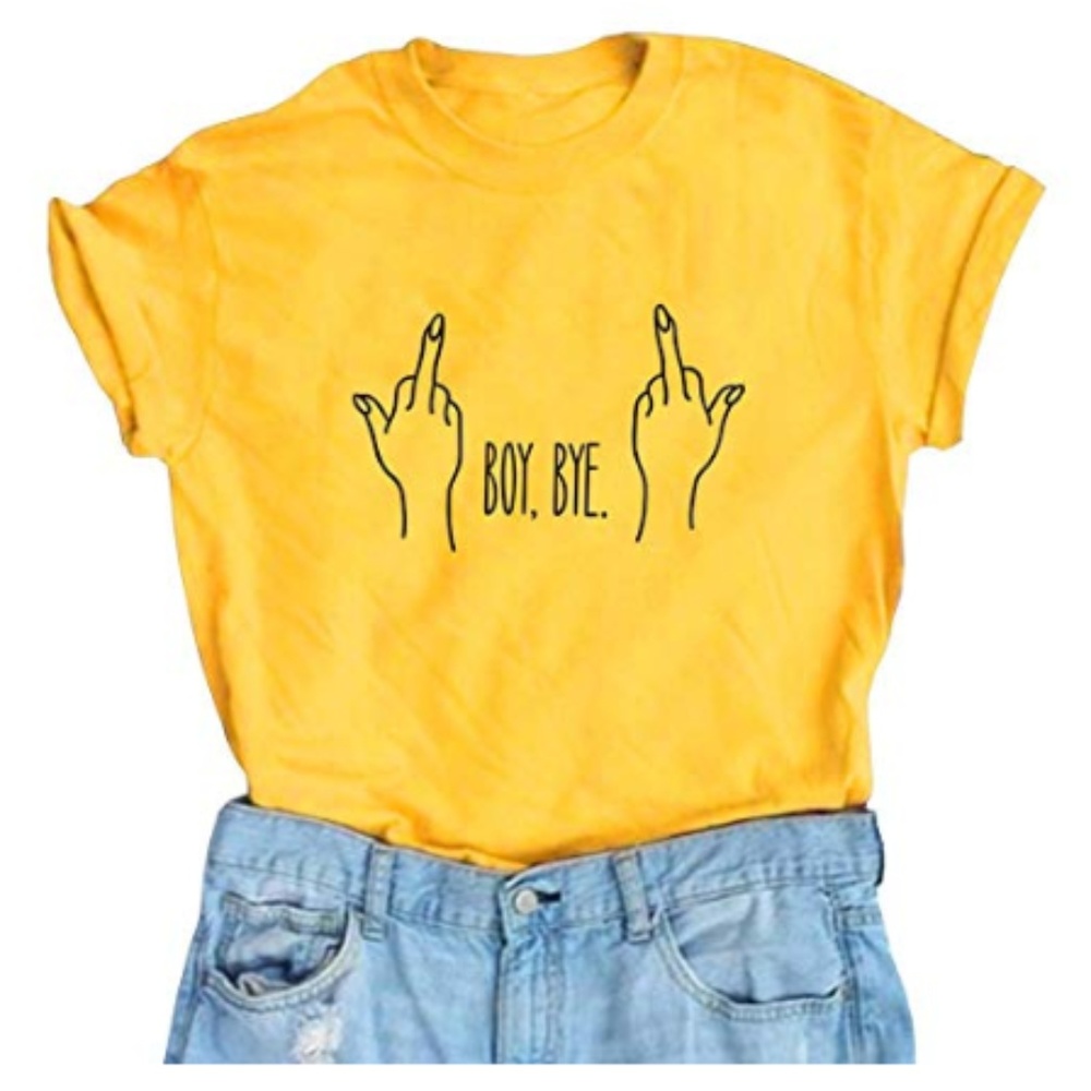 Boy Bye short sleeve cotton tee